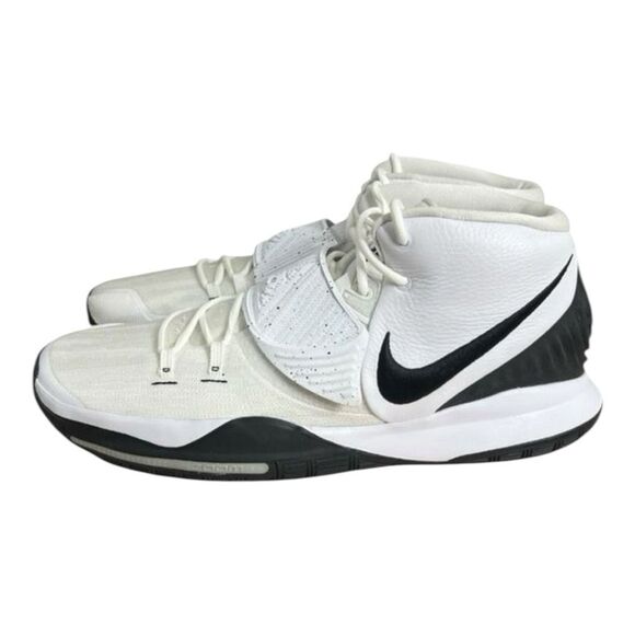 Nike Kyrie 6 EP Basketball Shoes Men Size 18 White Black Oreo Sneakers Athletic